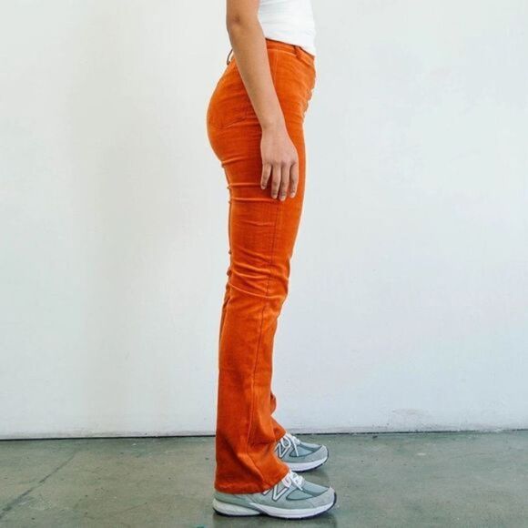 Line By K Mona corduroy orange pants - Picture 11 of 11